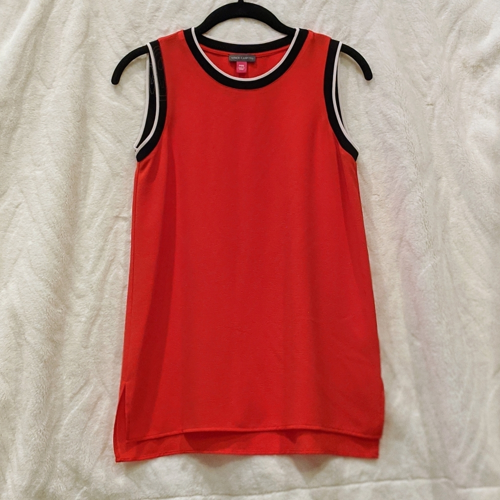 NWOT Vince Camuto Red Tank Tunic